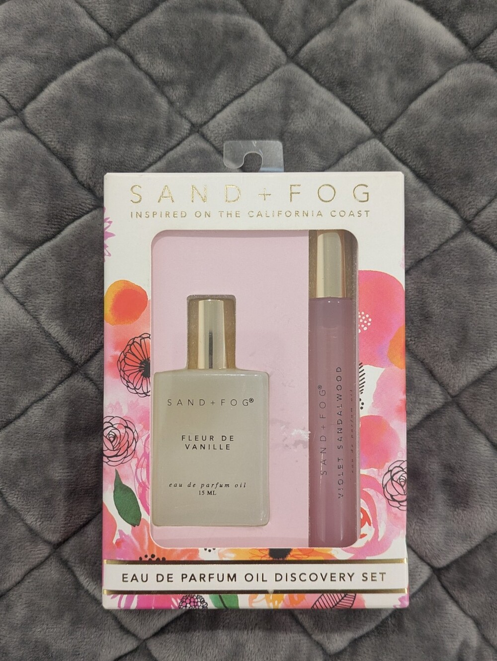Fleur de Vanille Eau de Parfum Oil Discovery Set - Pink